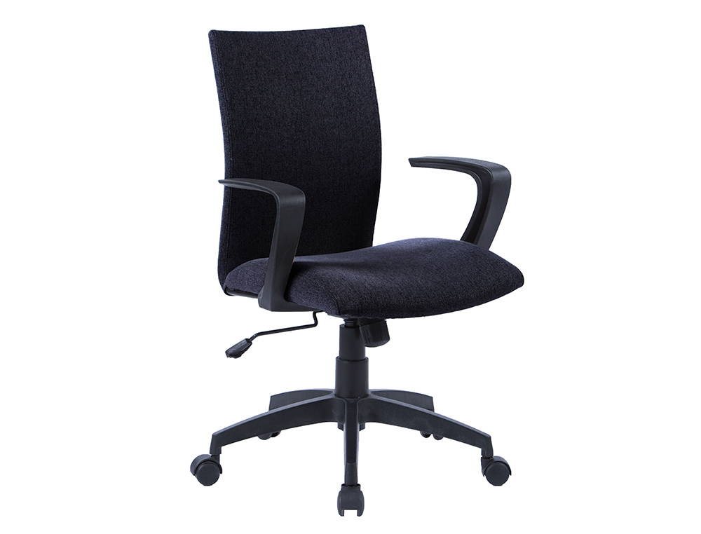 CADEIRA GIRATORIA Q-CONNECT MASSA BASE NYLON REGULAVEL EM ALTURA 895+110MM ALT 580MM LARG 550MM PROF COR PRETA