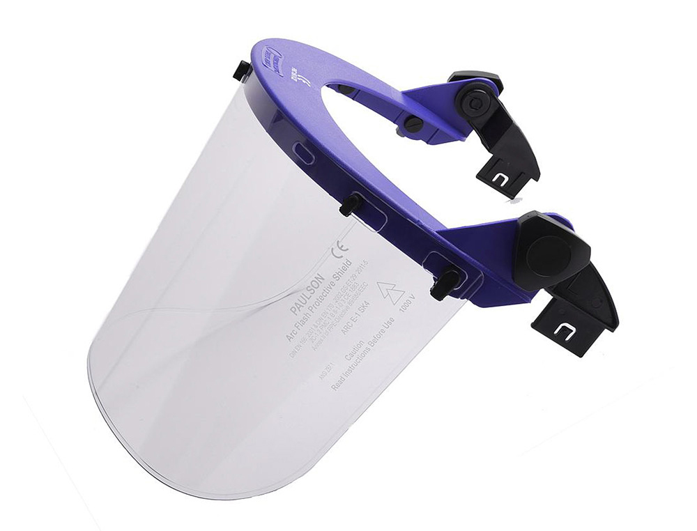 VISEIRA DE ELETRICISTA FARU PARA CAPACETE CLASSE 1 200X390 MM