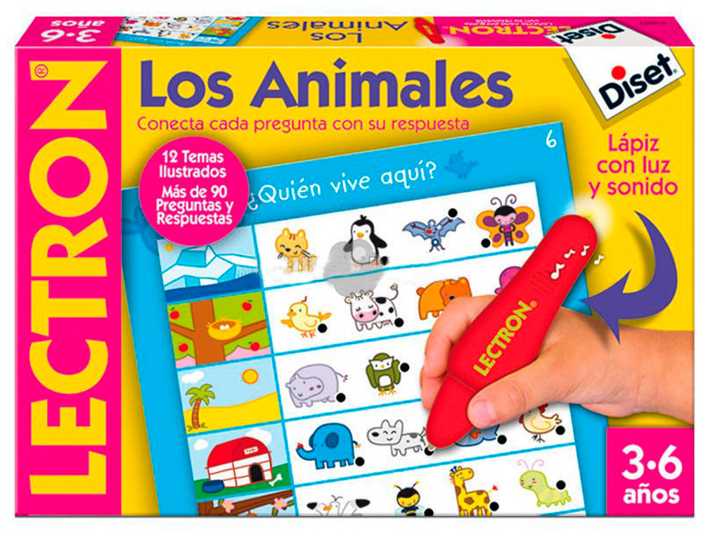 JOGO DISET DIDATICO LECTRON LAPIS OS ANIMAIS
