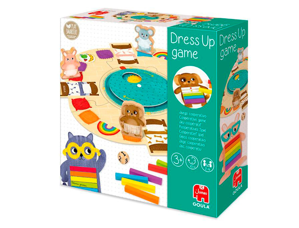 JOGO GOULA DIDATICO VESTIR OS ANIMAIS