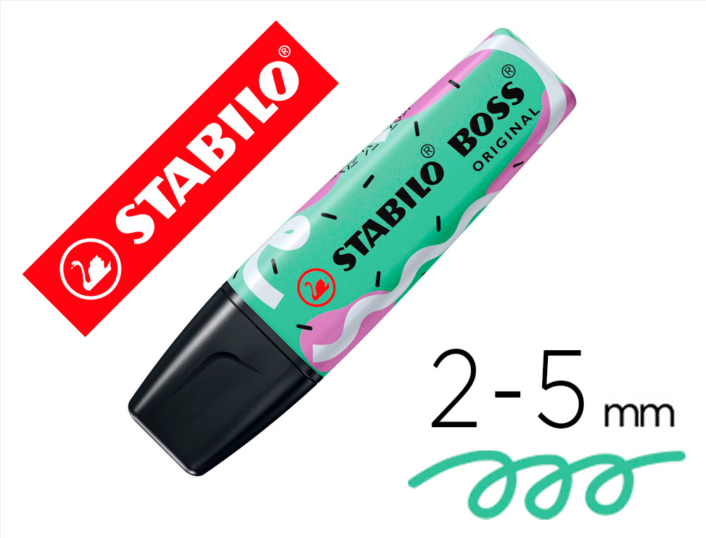 MARCADOR FLUORESCENTE STABILO BOSS ORIGINAL PASTEL BY JU SCHNEE MENTA