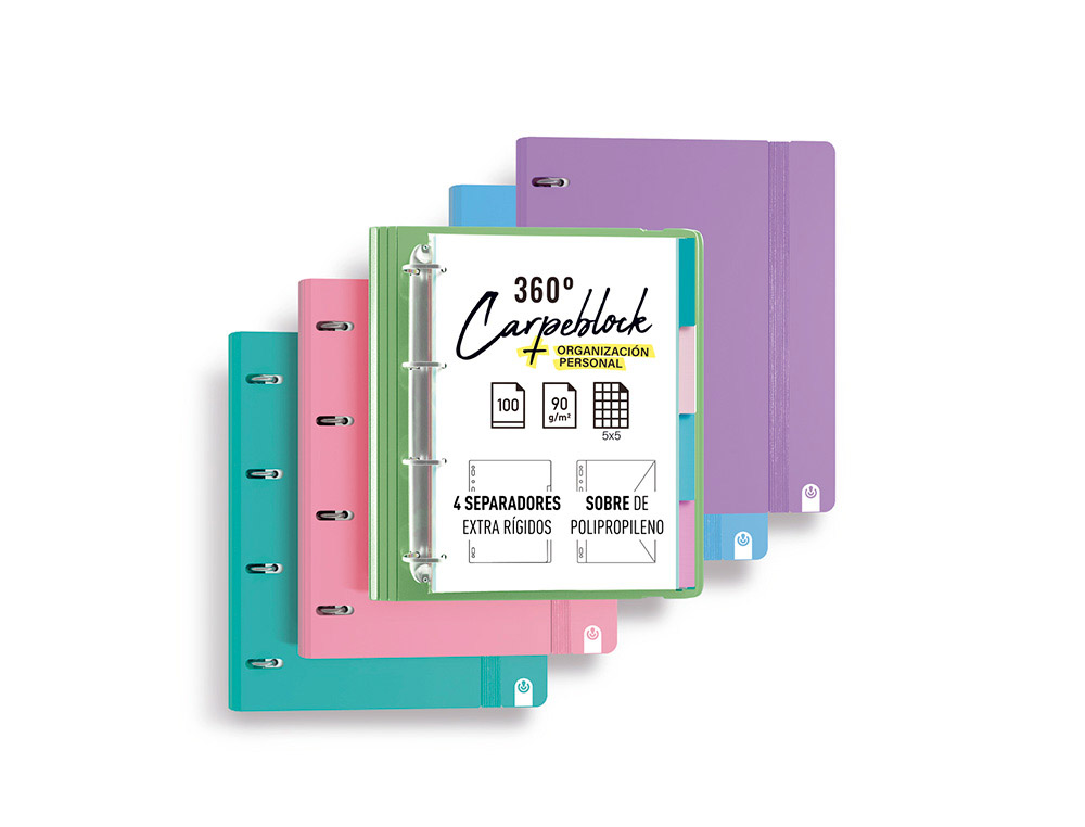 PASTA DE 4 ANEIS DE 35 MM CARCHIVO DIN A4 POLIPROPILENO COM RECARGA SOFT FOAM STYLE