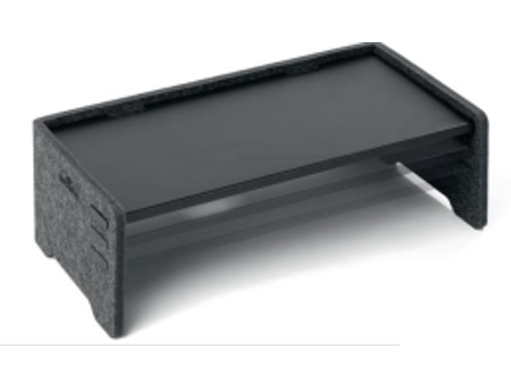 SUPORTE DURABLE EFFECT PARA MONITOR AJUSTAVEL 3 POSICOES PESO MAXIMO 10 KG COR ANTRACITE 496X162X260 MM