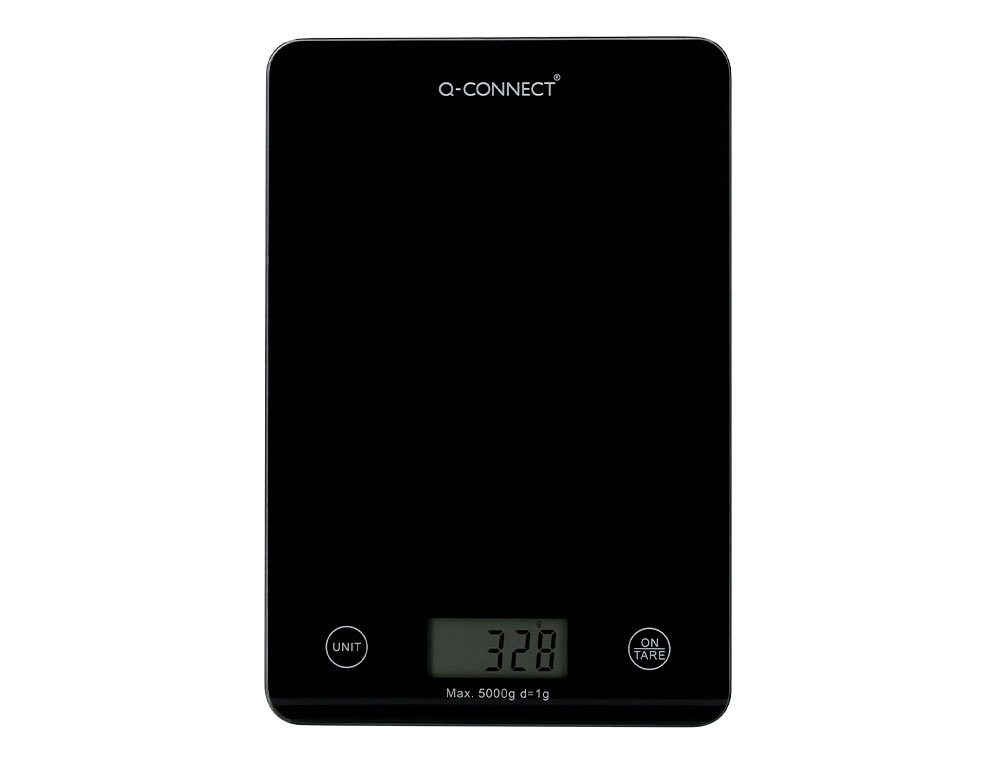 BALANCA PRECISAO Q-CONNECT DIGITAL COM ECRA LCD PRECISAO 1 GR CAPACIDADE DE 5 GR A 5 KG 200X135X16MM