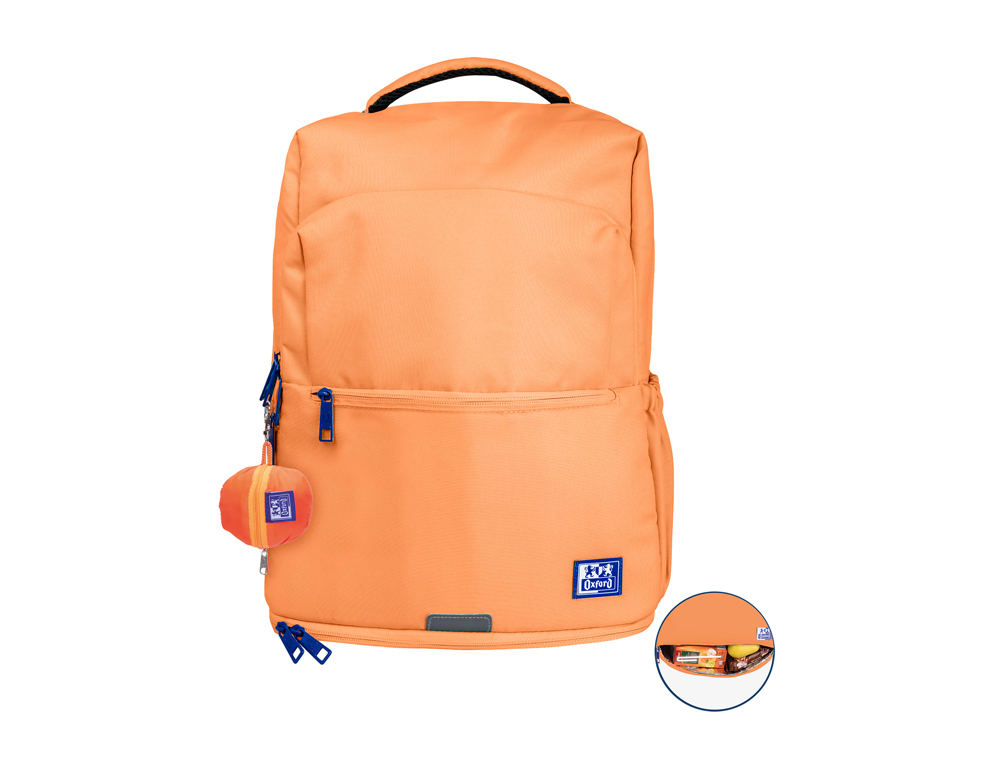 MOCHILA OXFORD B-OUT IMPERMEAVEL COR PESSEGO 30 X 300 X 420 MM