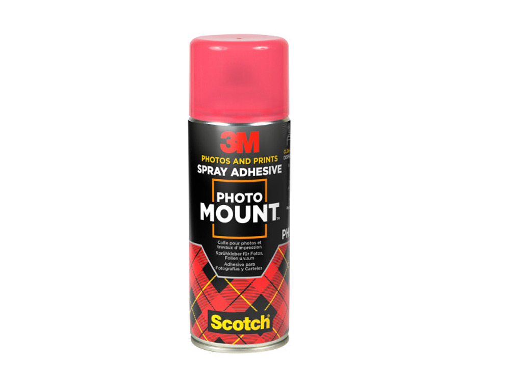 COLA SPRAY ADESIVA PERM 3M PHOTO MOUNT, DE 400 ML