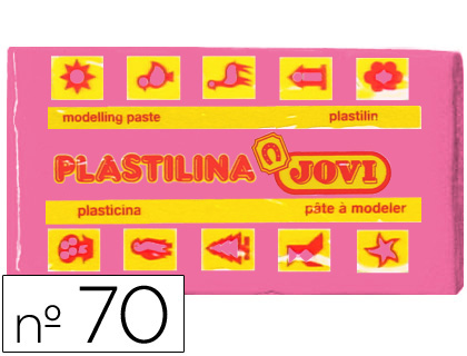 PLASTICINA JOVI 70 50 GR ROSA