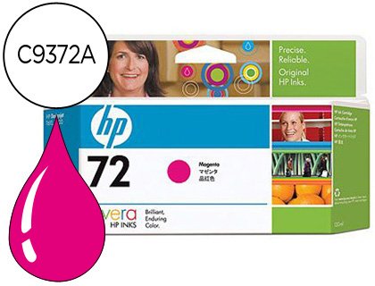 TINTEIRO HP 72 MAGENTA FOTO DESIGNJET T610/1100 130ML