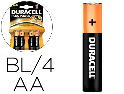 PILHA DURACELL RECARREGAVEL AA 1300 MAH BLISTER DE 4 UNIDADES