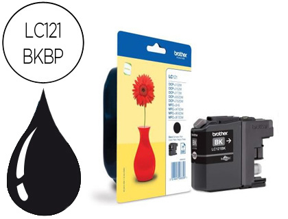 TINTEIRO BROTHER DCP-J132W/152W/552DW/752DW & MFC-J470DW/650DW/870DW PRETO -300 PAG