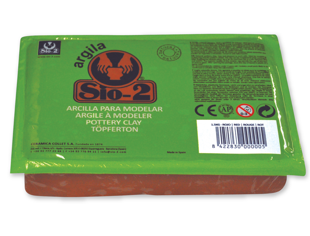 ARGILA PARA MODELAR SIO 2 1500 GRS