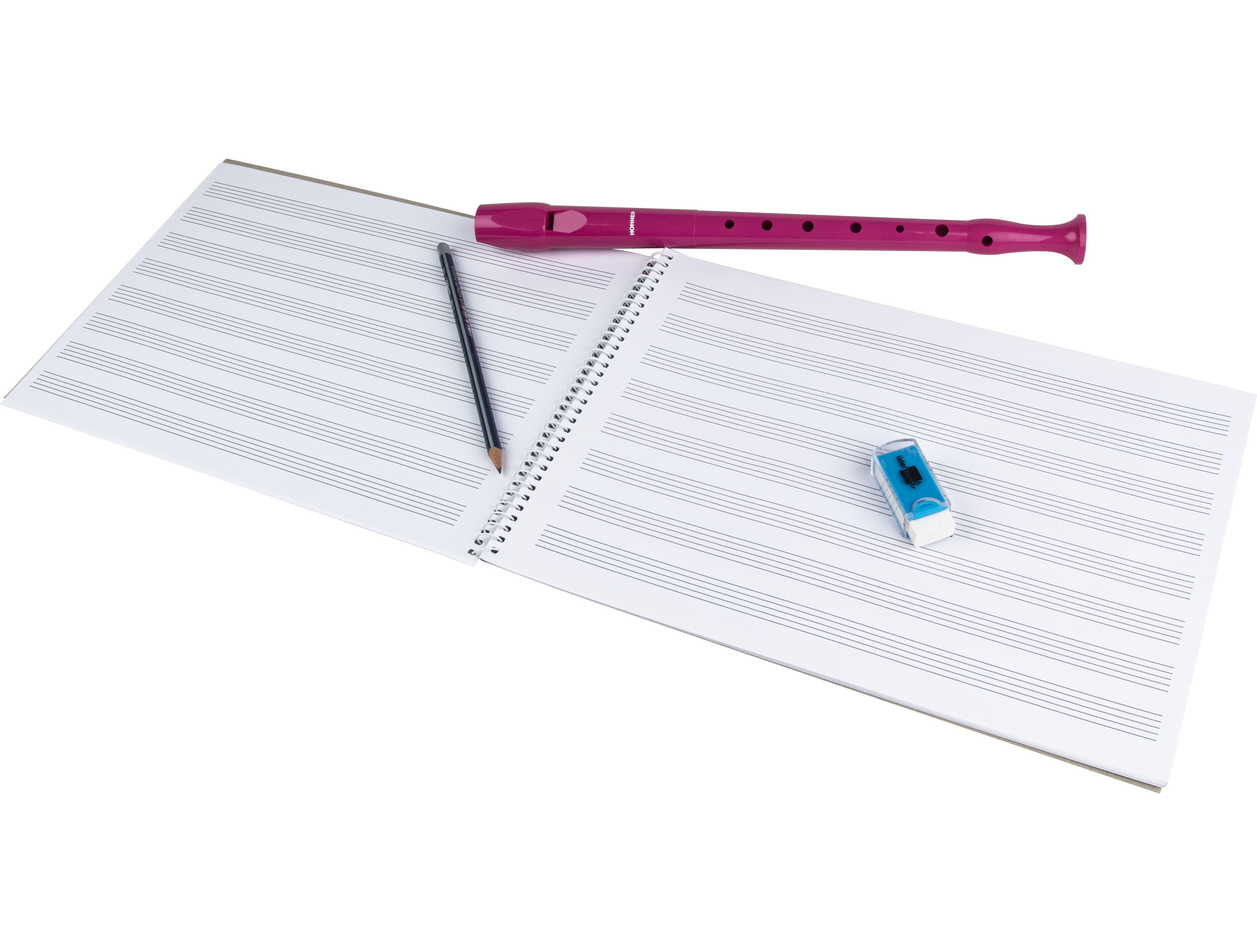 BLOCO MUSICA LIDERPAPEL FOLIO 20 FLS. AO BAIXO