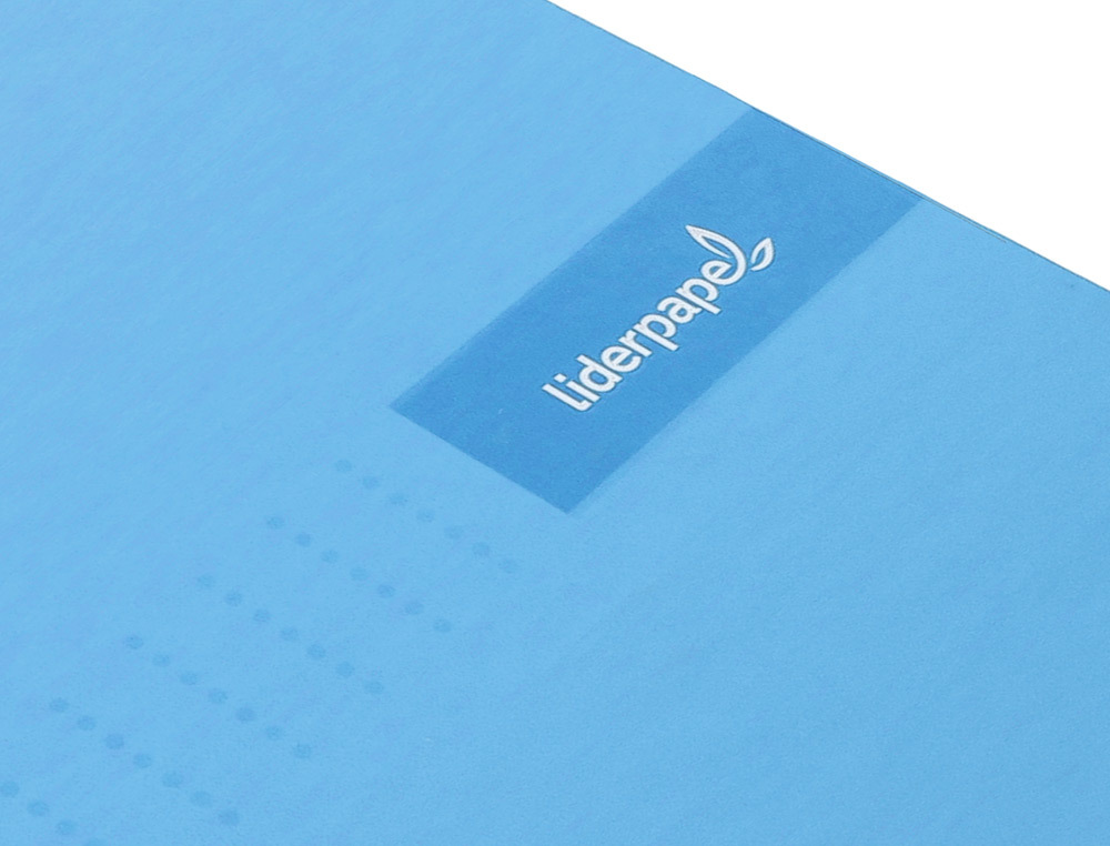 CADERNO ESPIRAL LIDERPAPEL CRAFTY MICRO DIN A5 CAPA FORRADA 120 F 90 GR QUADRICULA 5MM 5 BANDAS DE CORES 6 FUROS COR CEL