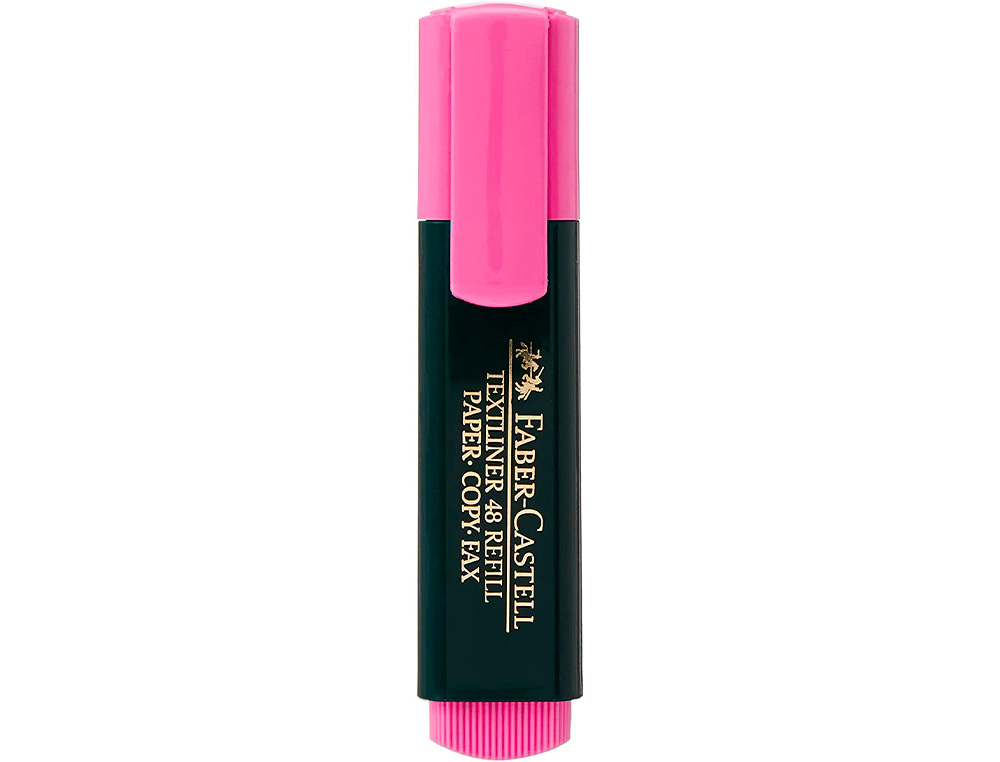 MARCADOR FABER FLUORESCENTE 48-28 ROSA