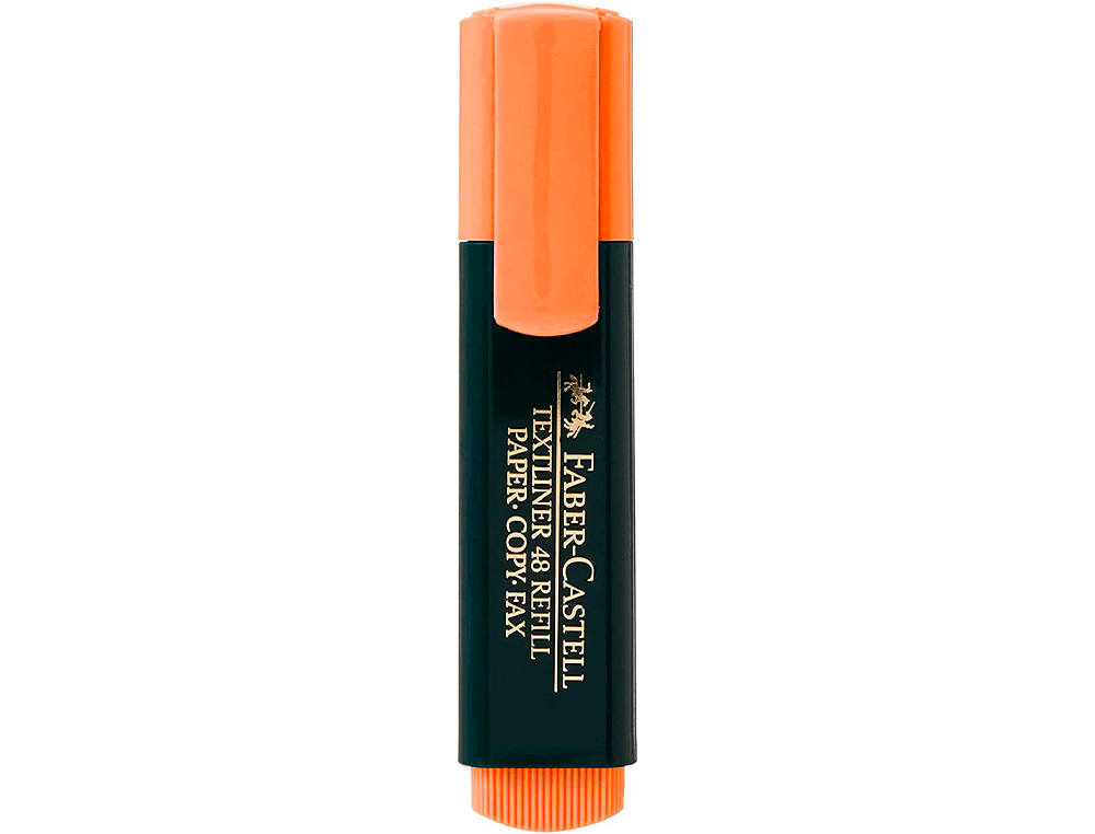 MARCADOR FLUORESCENTE FABER 48-15 LARANJA