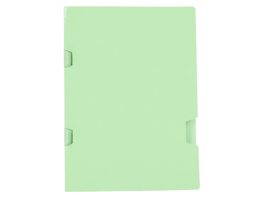 CLASSIFICADOR LIDERPAPEL FOLIO VERDE 3 PESTANAS PLASTIFICADA 160 GR
