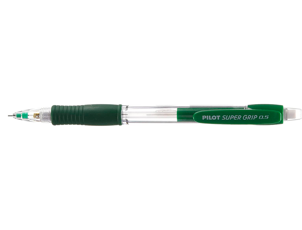 LAPISEIRA PILOT SUPER GRIP VERDE 0,5 MM PEGA DE BORRACHA