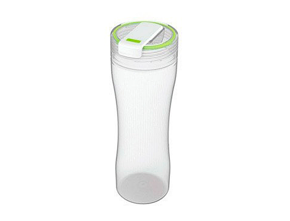 COPO DE BEBIDAS OFFISYS CAPACIDADE 0,8 L DUPLA ABERTURA PARA LIMPEZA FACIL 100% HERMETICO 81X81X191 MM TRANSPARENTE