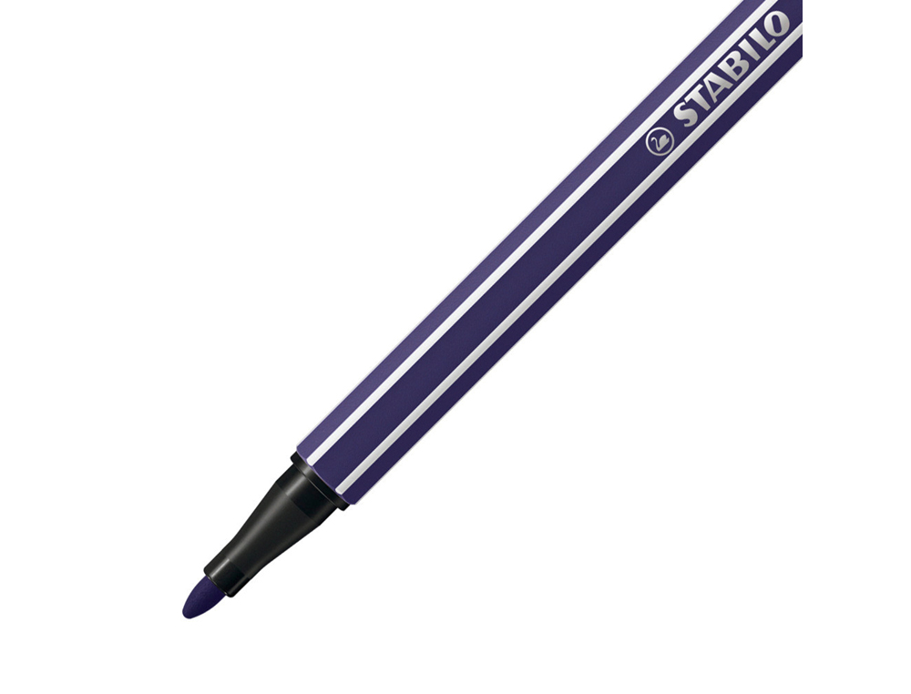 MARCADOR STABILO AGUARELAVEL PEN 68 AZUL PRUSIA 1 MM