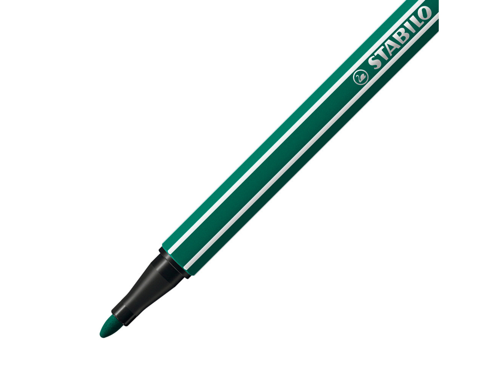 MARCADOR STABILO AGUARELAVEL PEN 68 AZUL VERDOSO 1 MM