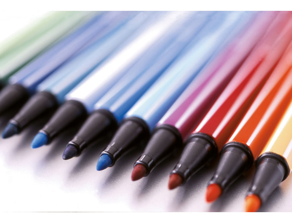 MARCADOR STABILO AGUARELAVEL PEN 68 PELE CLARO 1 MM