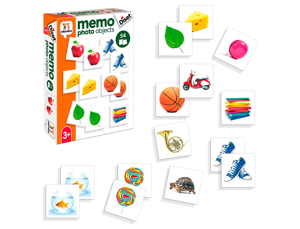 JOGO DISET DIDATICO MEMO PHOTO OBJETCS