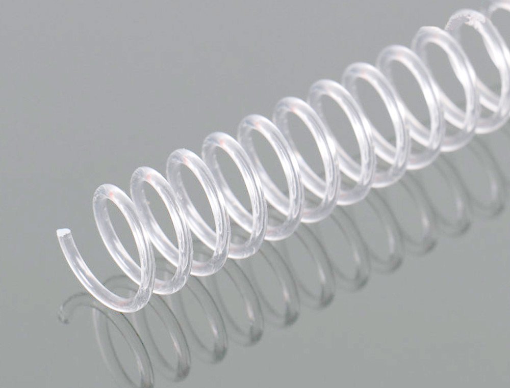 ESPIRAL Q-CONNECT DE PLASTICO TRANSPARENTE 32 5:1 14MM 1,8MM CAIXA DE 100 UNIDADES