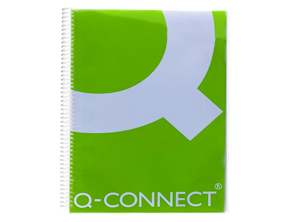 ESPIRAL Q-CONNECT DE PLASTICO TRANSPARENTE 32 5:1 14MM 1,8MM CAIXA DE 100 UNIDADES