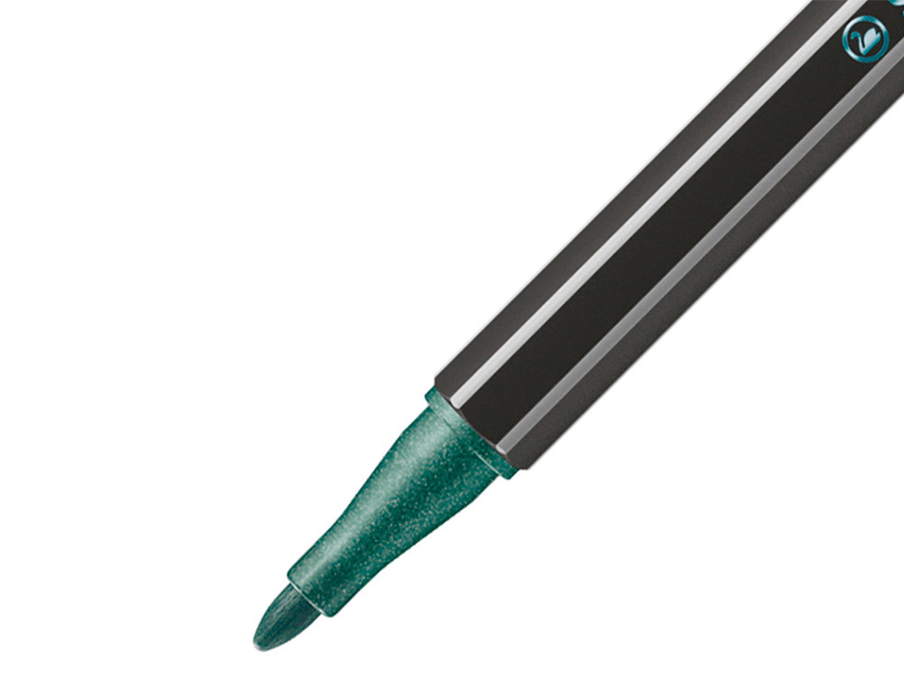 MARCADOR STABILO AGUARELAVEL PEN 68 METALICO VERDE 1 MM