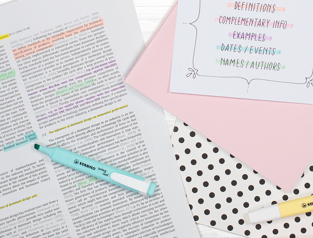 MARCADOR FLUORESCENTE STABILO SWING COOL PASTEL EXPOSITOR DE48 UNIDADES CORES SORTIDAS