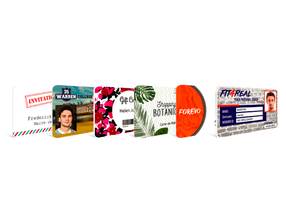IMPRESSORA DE CARTOES BADGY 200 INCLUI FITA 100 CARTOES E PROGRAMA DE EDIÇÃO BADGE STUDIO+