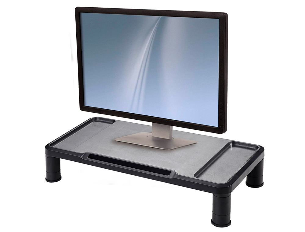 SUPORTE Q-CONNECT PARA MONITOR AJUSTAVEL EM ALTURA 555X265X112 MM