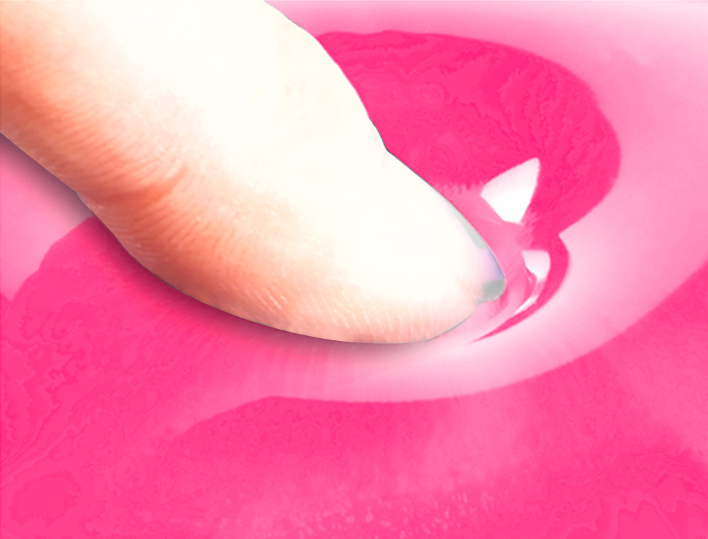 TAPETE PARA RATO Q-CONNECT COM APOIO DE PULSOS DE GEL E PVC COR ROSA