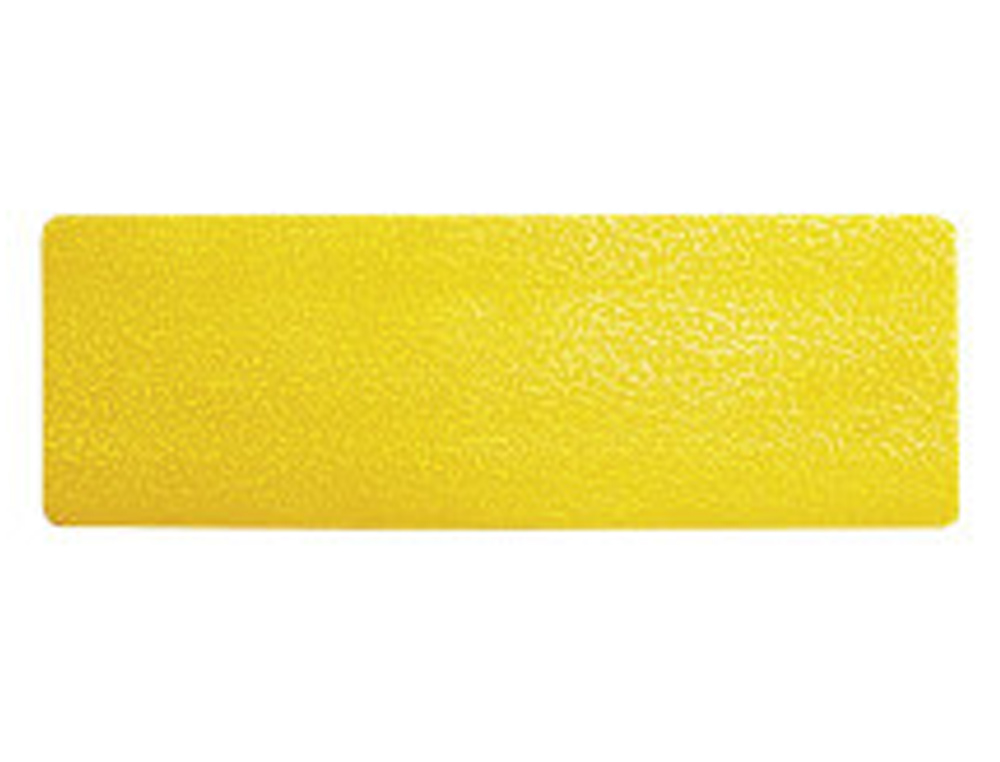 SIMBOLO ADESIVO DURABLE PVC FORMA DE LINHA PARA DELIMITACAO DE CHAO AMARELO 150X50X0,7 MM PACK DE 10 UNIDADES