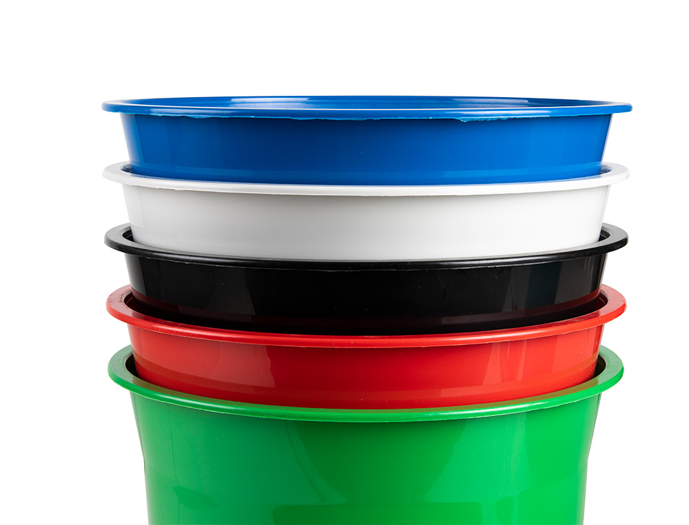 CESTO PLASTICO Q-CONNECT VERMELHO OPACO 13 LITROS