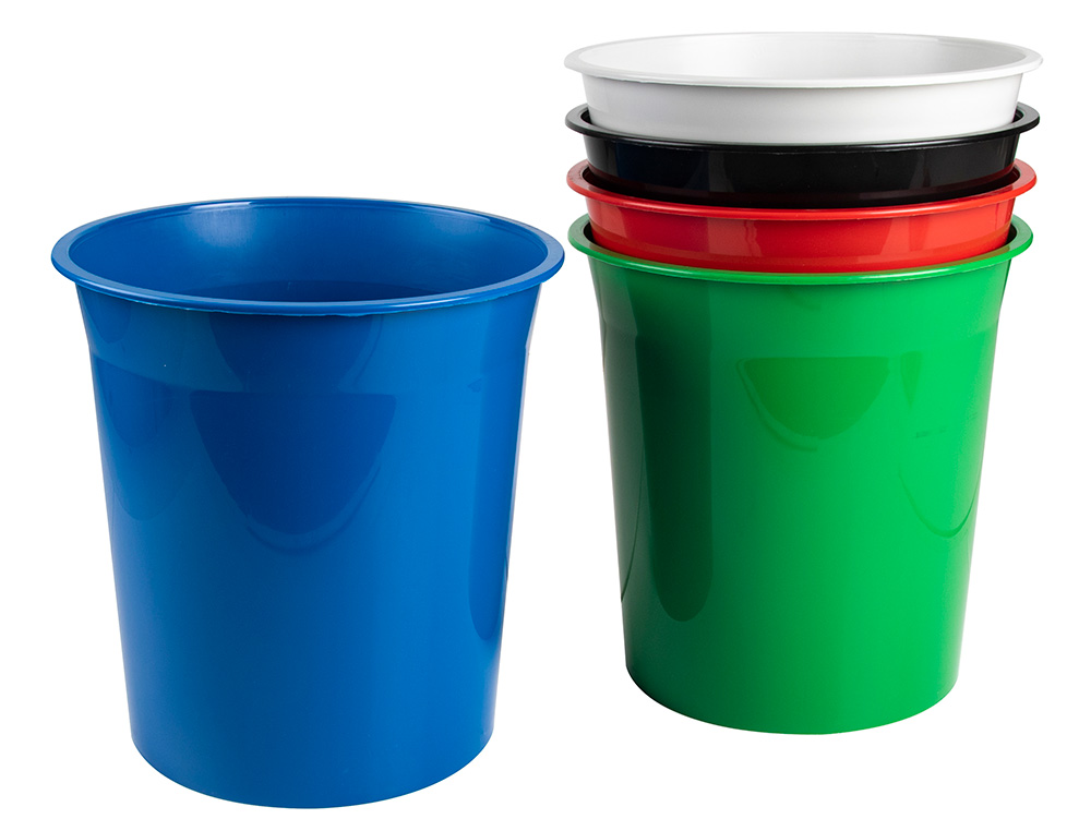 CESTO PLASTICO Q-CONNECT VERMELHO OPACO 13 LITROS