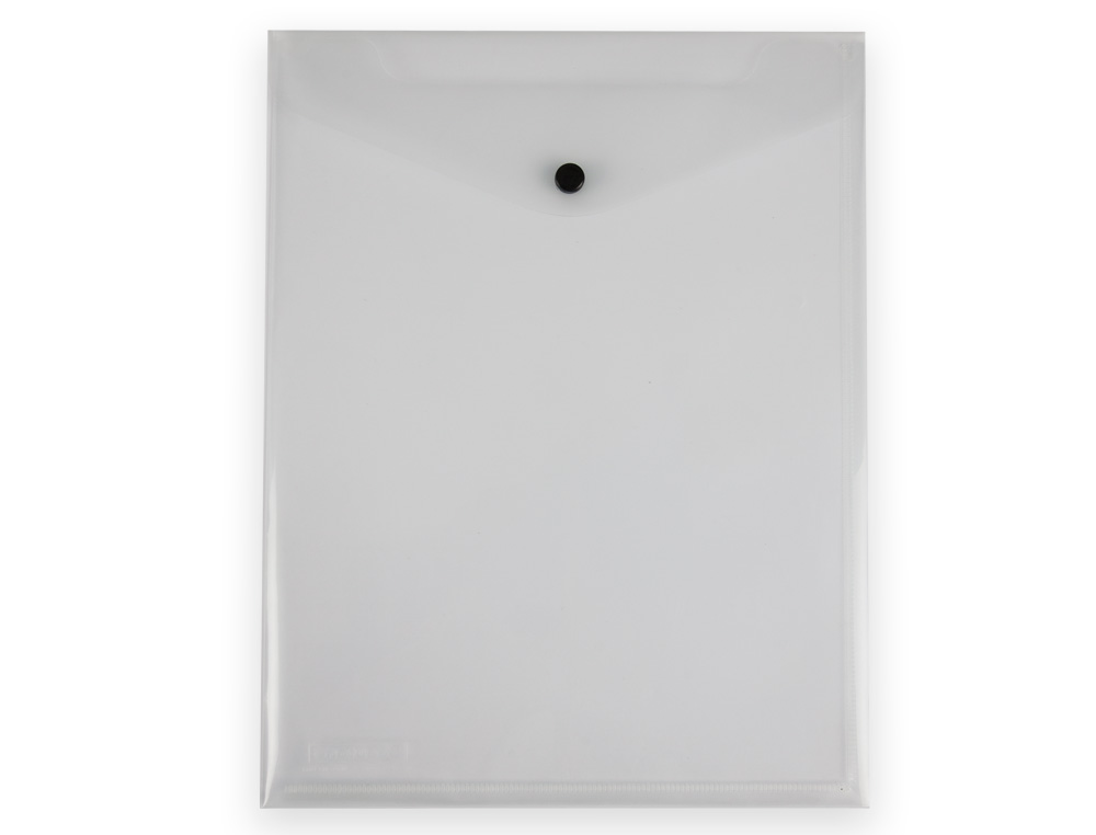 PASTA LIDERPAPEL DOSSIER COM MOLA POLIPROPILENO DIN A4 FORMATO VERTICAL COM FOLE TRANSPARENTE