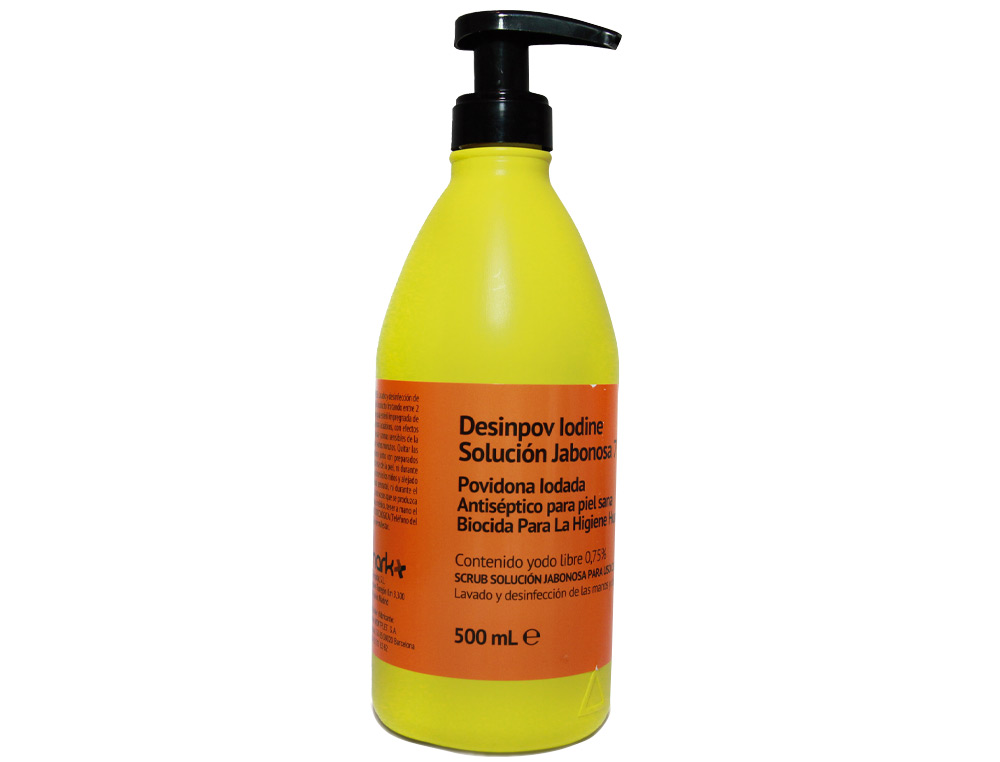 SOLUCAO ANTISSEPTICA CLOREXIDINA DESEMCLOR SABAO 0,8 % FRASCO DE 500 ML