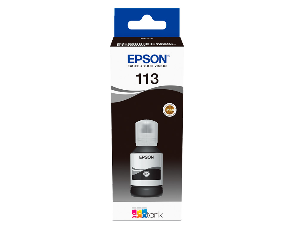 TINTEIRO EPSON ECOTANK 113 SERIES PRETO