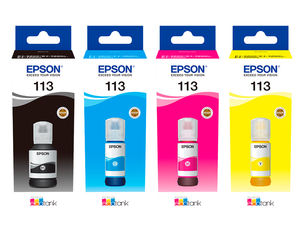 TINTEIRO EPSON ECOTANK 113 SERIES PRETO