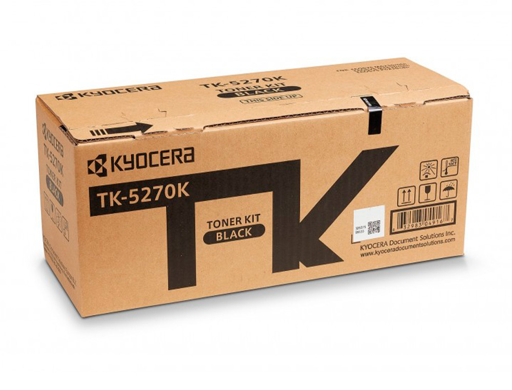 TONER KYOCERA TK5270K PRETO PARA ECOSYS M6230 / 6630CIDN