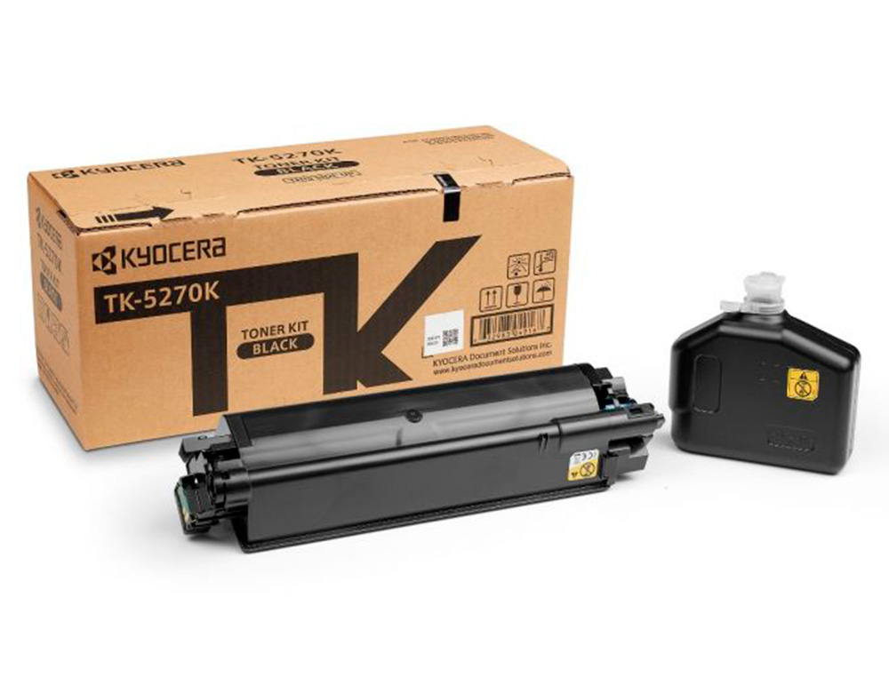 TONER KYOCERA TK5270K PRETO PARA ECOSYS M6230 / 6630CIDN