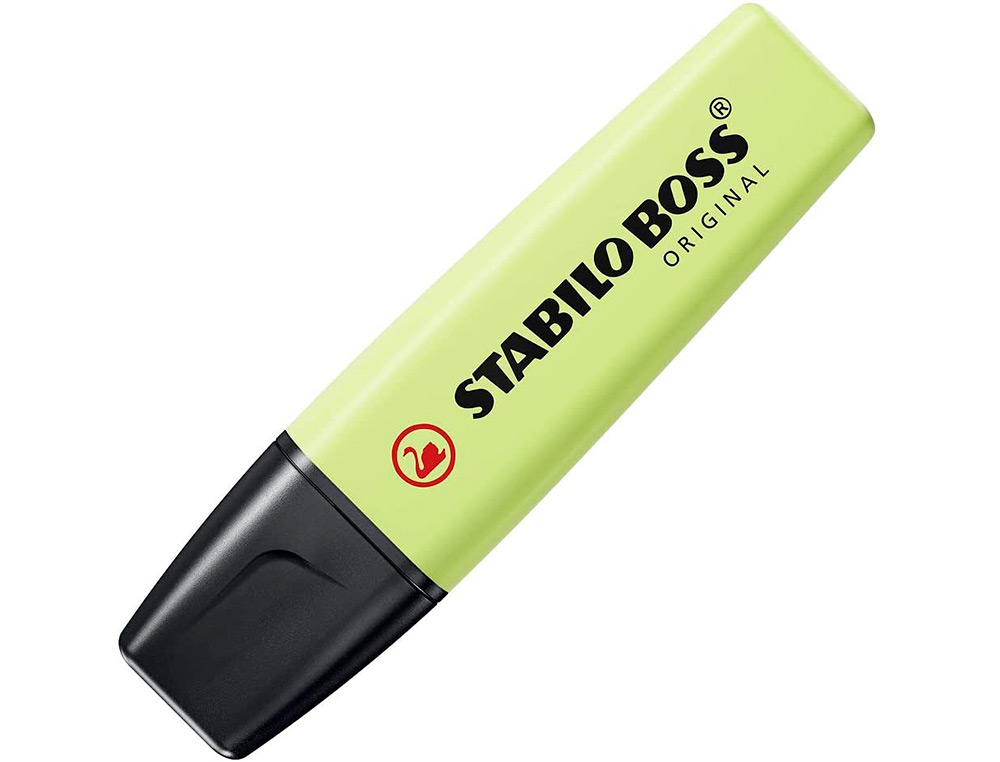 MARCADOR FLUORESCENTE STABILO BOSS 70 PASTEL ESTOJO DE 4 UNIDADES CORES NOVAS 2021 SORTIDAS