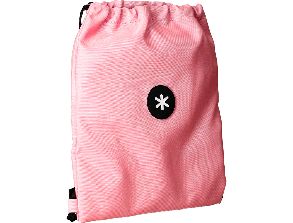 SACO PLANO ANTARTIK BOLSO INTERIOR COM FECHO COR CORAL 350X400 MM