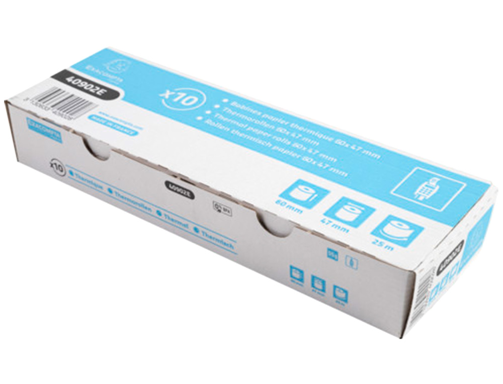 ROLO CALCULADORA EXACOMPTA TERMICO 60 MM X 47 MM 55 G/M2