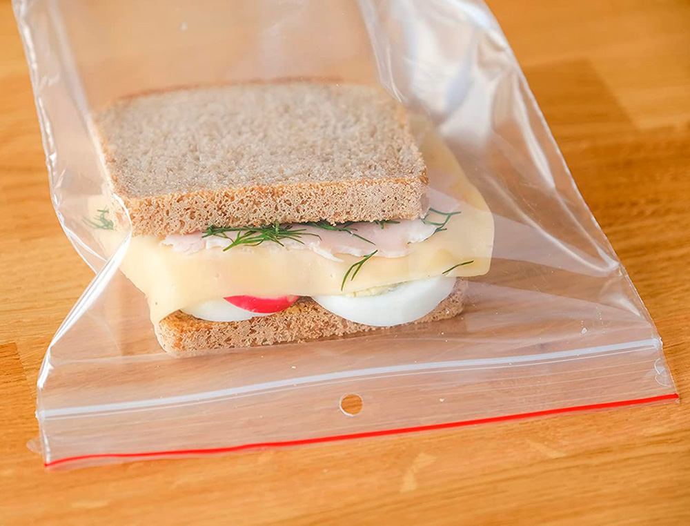 BOLSA PLASTICO AUTO SELADA Q-CONNECT 60X80 MM PACK DE 100 UNIDADES