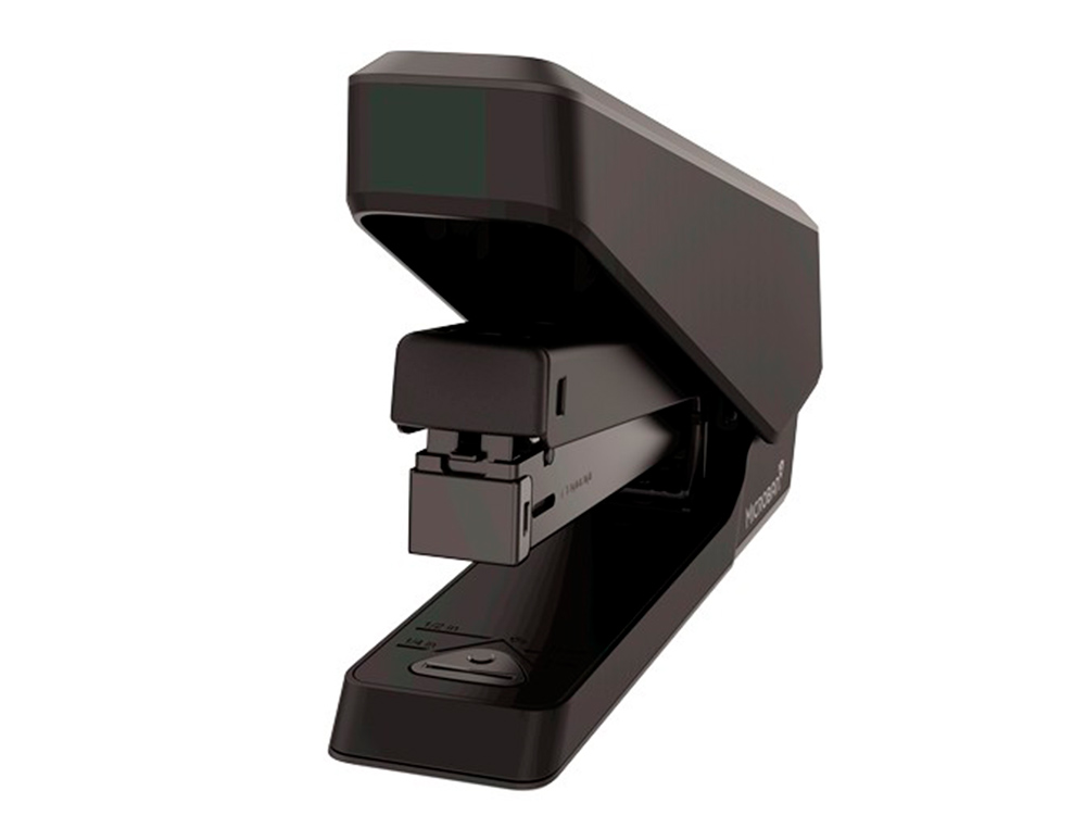AGRAFADOR FELLOWES EASYPRESS LX850 PROTECAO ANTIBACTERIANA CAPACIDADE 25 FOLHAS USA AGRAFES 24/6 E 26/6 PRETO
