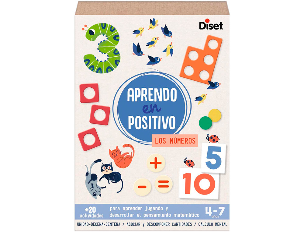 JOGO DISET DIDATICO APRENDO EM POSITIVO OS NUMEROS