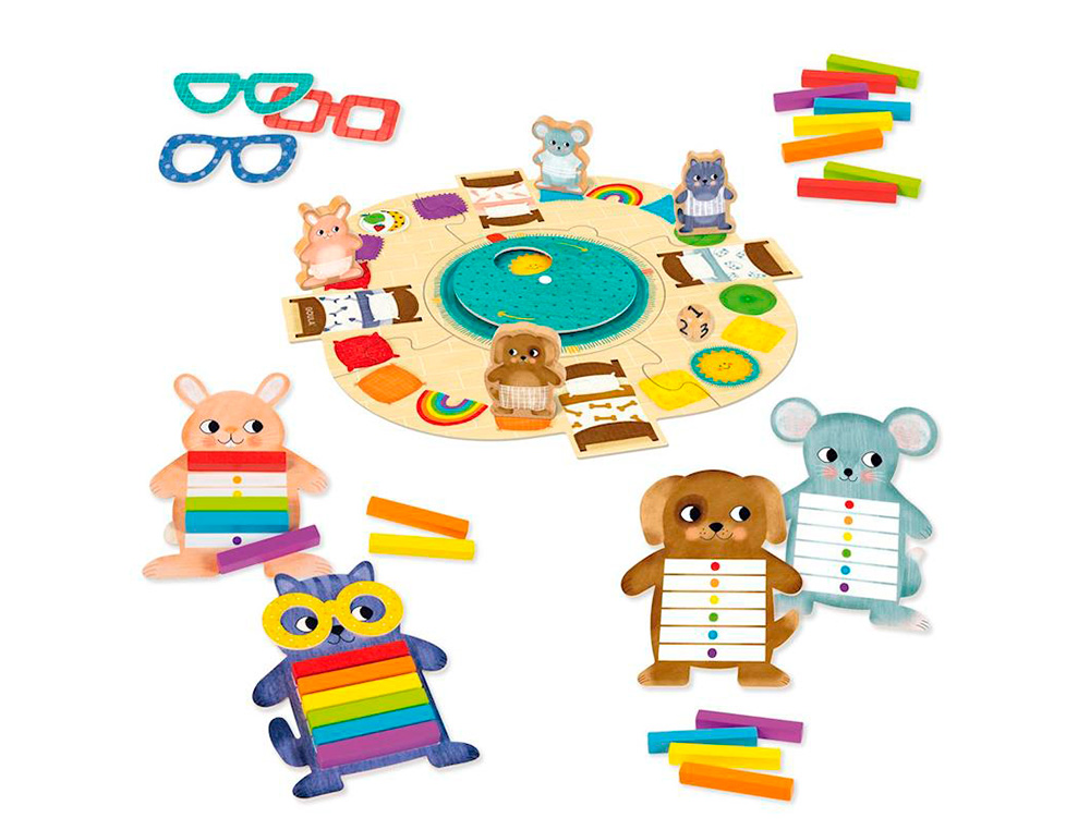 JOGO GOULA DIDATICO VESTIR OS ANIMAIS