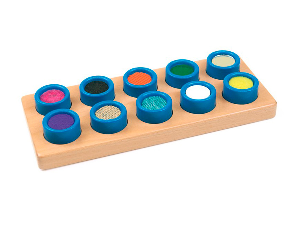 JOGO DIDATICO ANDREUTOYS CUBOS TATEIS 10 TEXTURAS